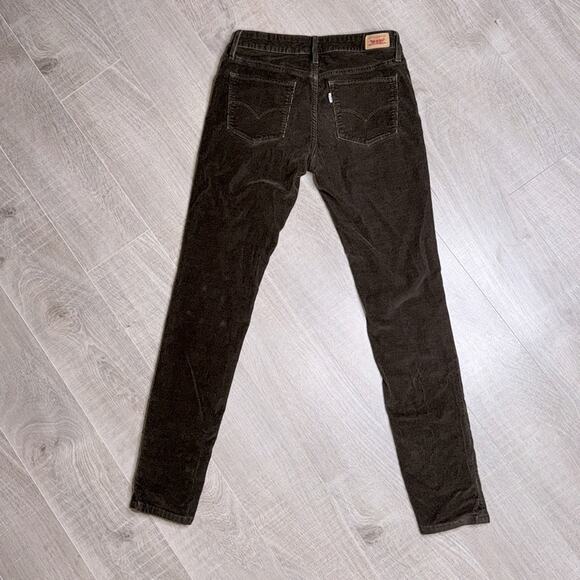 LEVI’S 531 Low Skinny Brown Corduroy Pants Women’s - Picture 7 of 7